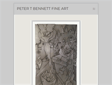 Tablet Screenshot of petertbennett.com